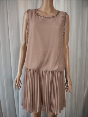 Worthington | Dresses | Sequin Gold Dress